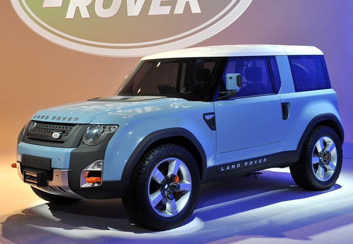 Μια ανανεωμένη εκδοχή του Land Rover DC100 Concept βρέθηκε στην έκθεση του Λος ¶ντζελες.